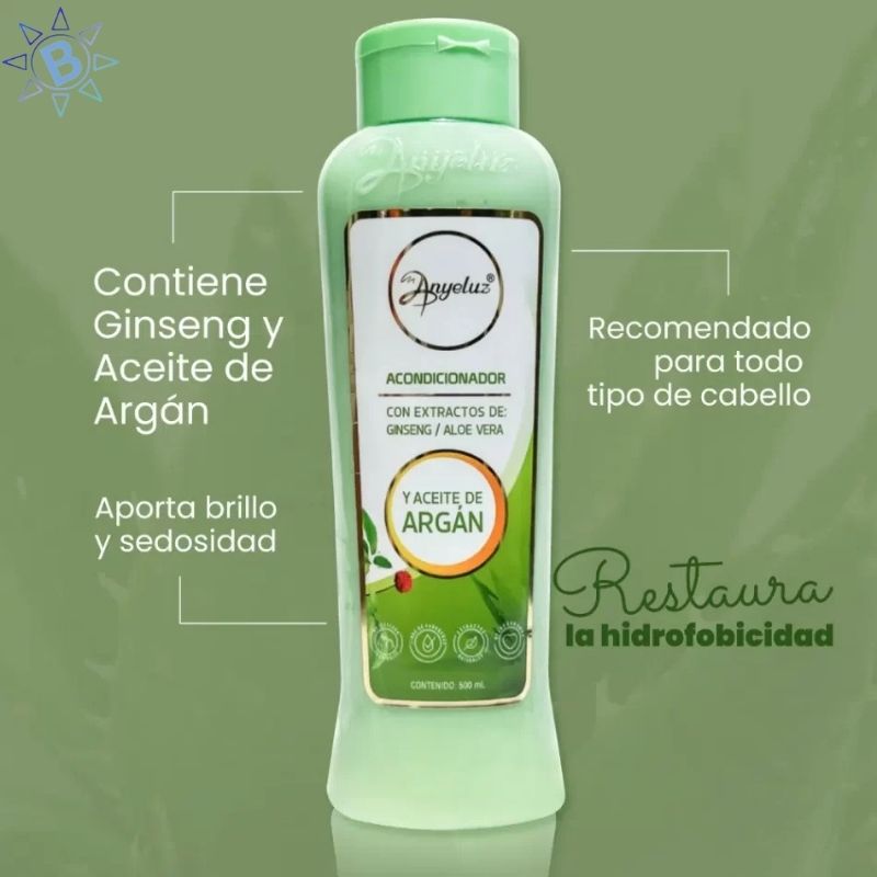 Acondicionador Aloe Vera Anyeluz 500ml