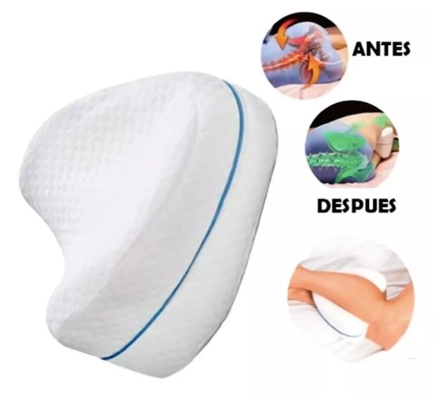 Almohada ortopédica para piernas y rodillas viscoelástica avanzana