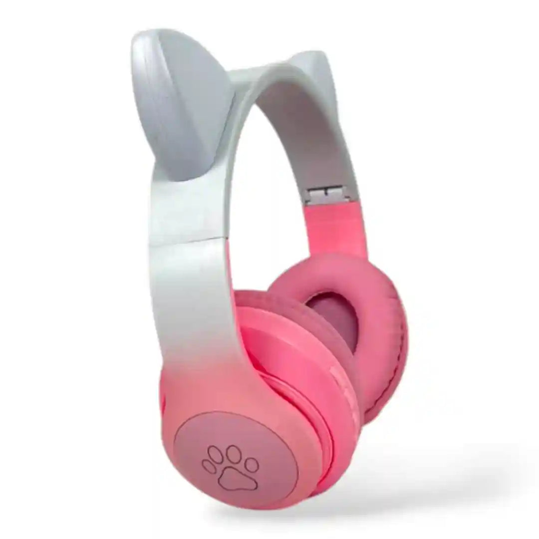 Audífonos CAT STN-28 PRO con orejas LED y sonido HiFi avanzana