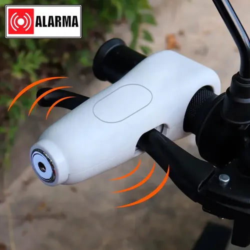 Candado Bloqueo Manilar Moto Con Alarma