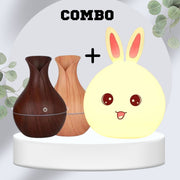 Combo humidificador más lampara