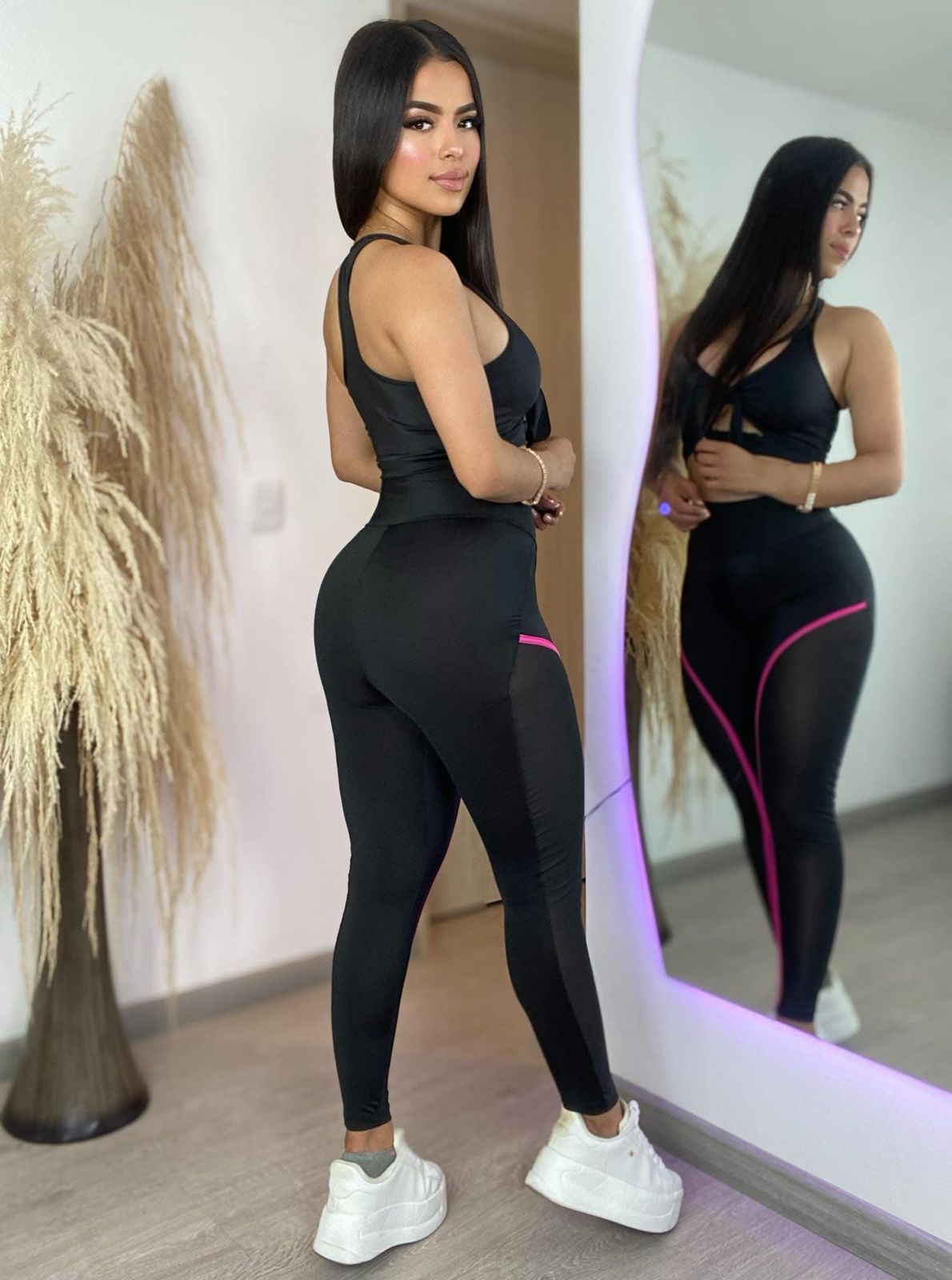 Conjunto Leggis Rayas