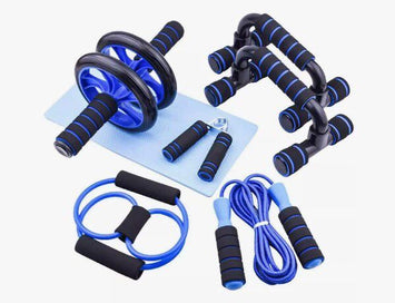 Conjunto de entrenamiento abdominal para casa avanzana