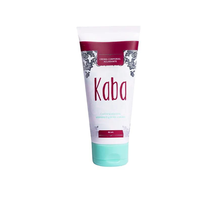Crema corporal aclarante kaba