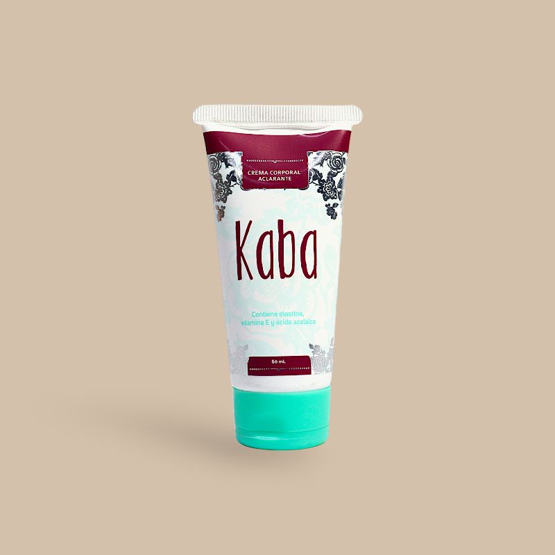 Crema corporal aclarante Kaba
