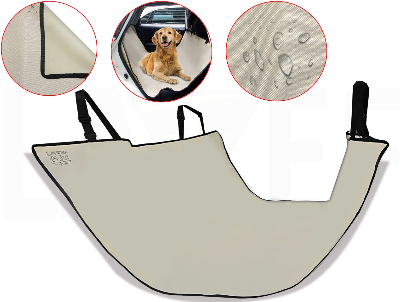 Forro para mascota protector de carro