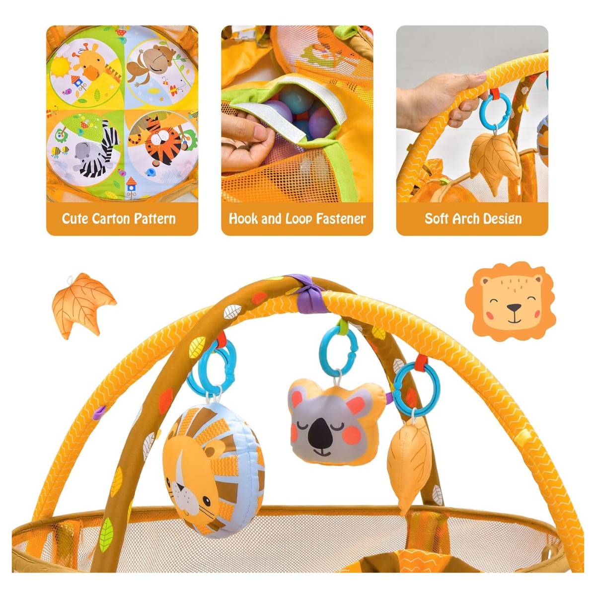 Gimnasio Corral Para Bebe 4 En 1