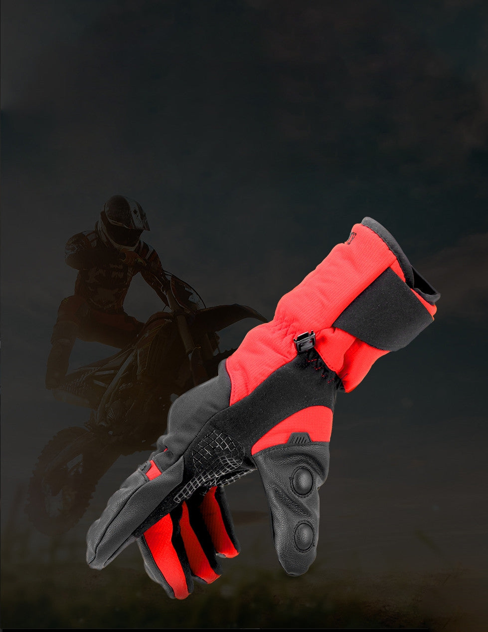 Guante Protector Impermeable Moto