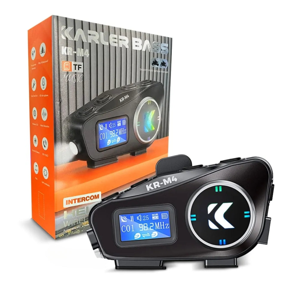 Intercomunicador Bluetooth Krm4 Radio