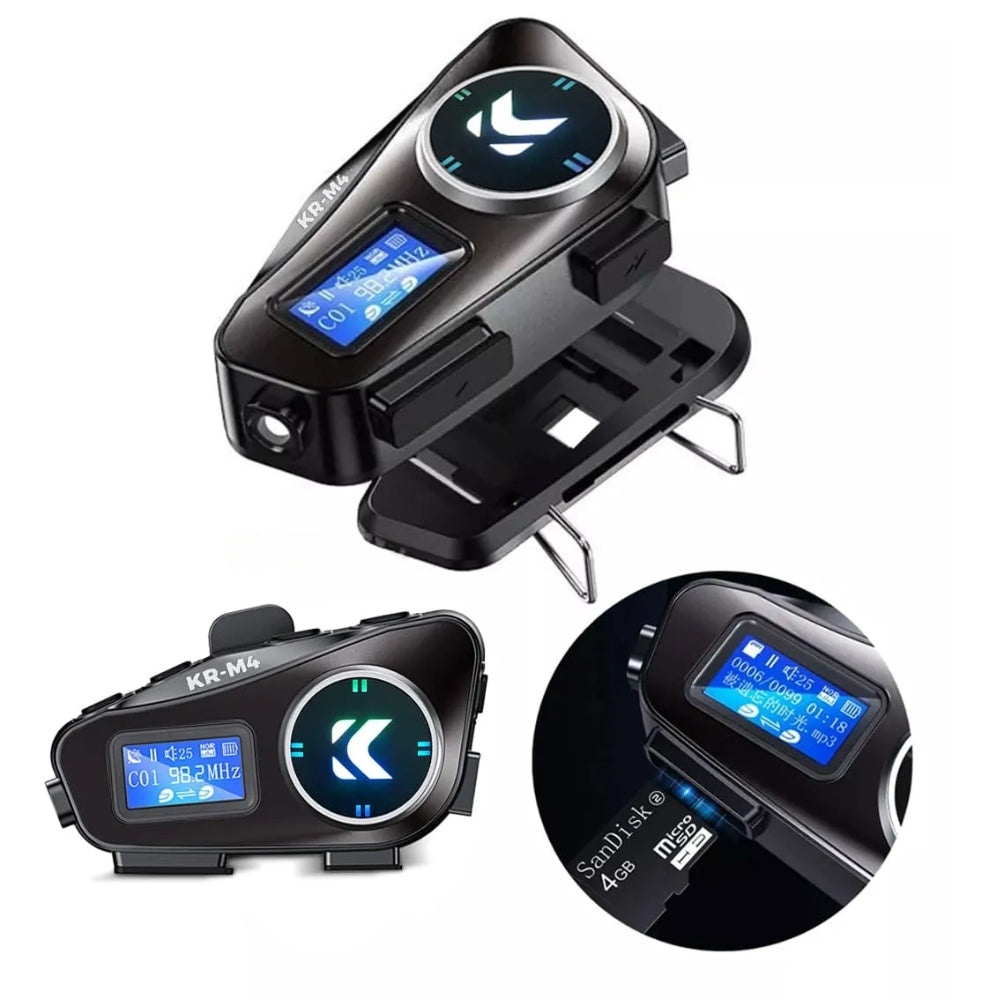 Intercomunicador Bluetooth Krm4 Radio
