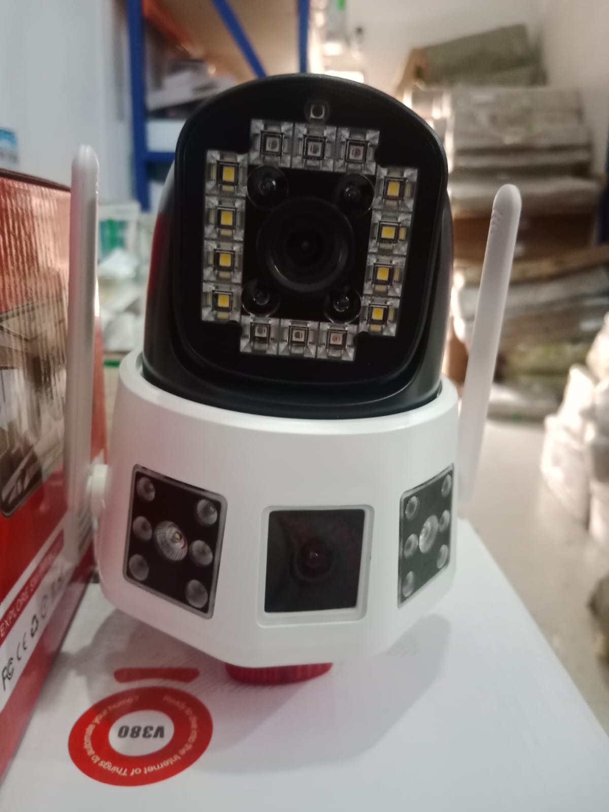 Kit 2 Cámaras Seguridad 3 Pantallas Sire