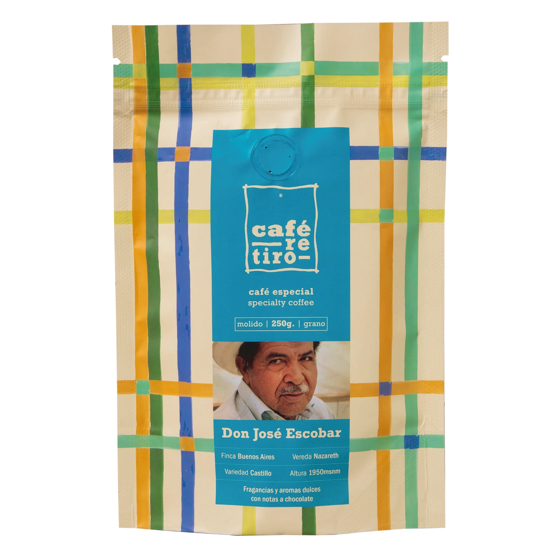 Microlote café Don José Escobar 250g.