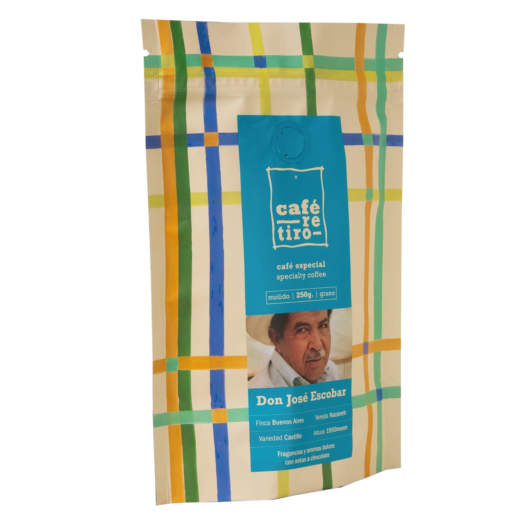 Microlote café Don José Escobar 250g.