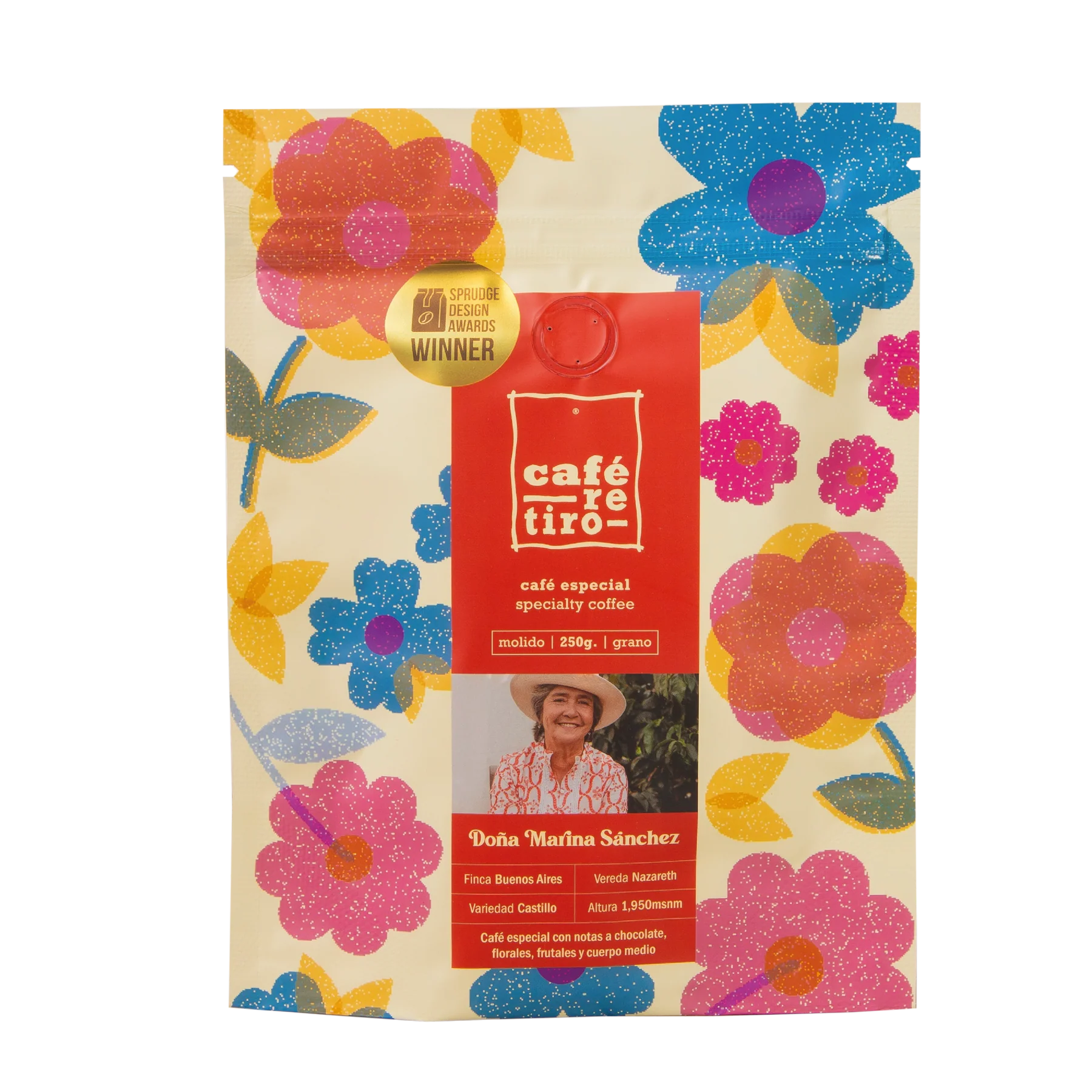 Microlote café Doña Marina Sánchez 250g.