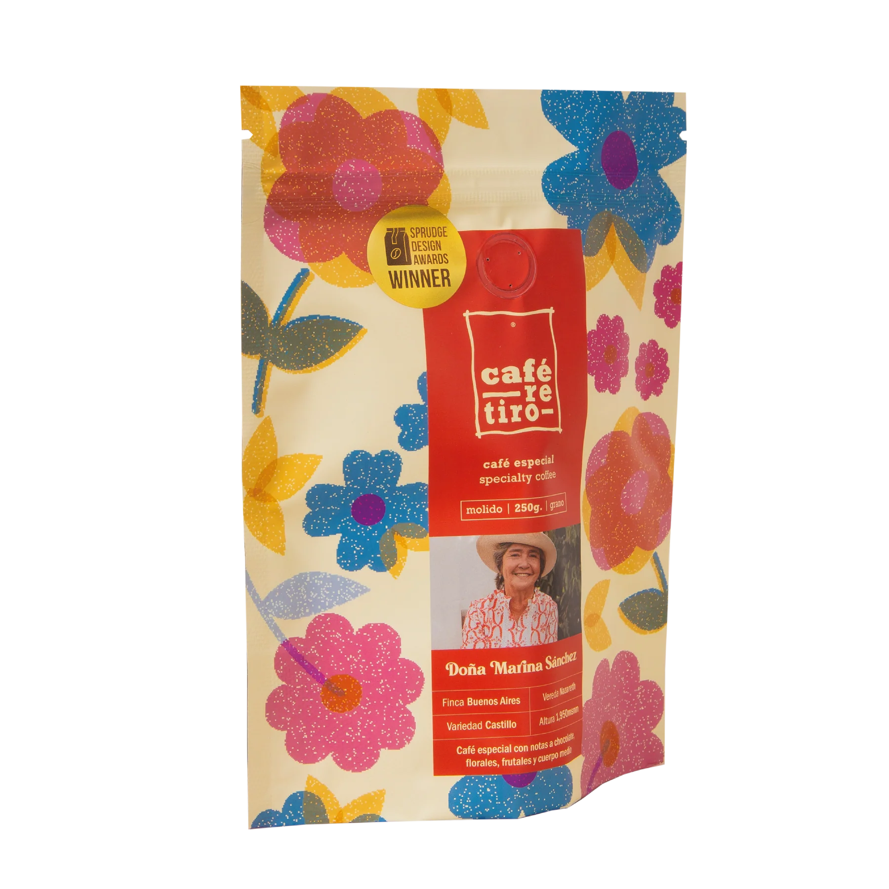 Microlote café Doña Marina Sánchez 250g.