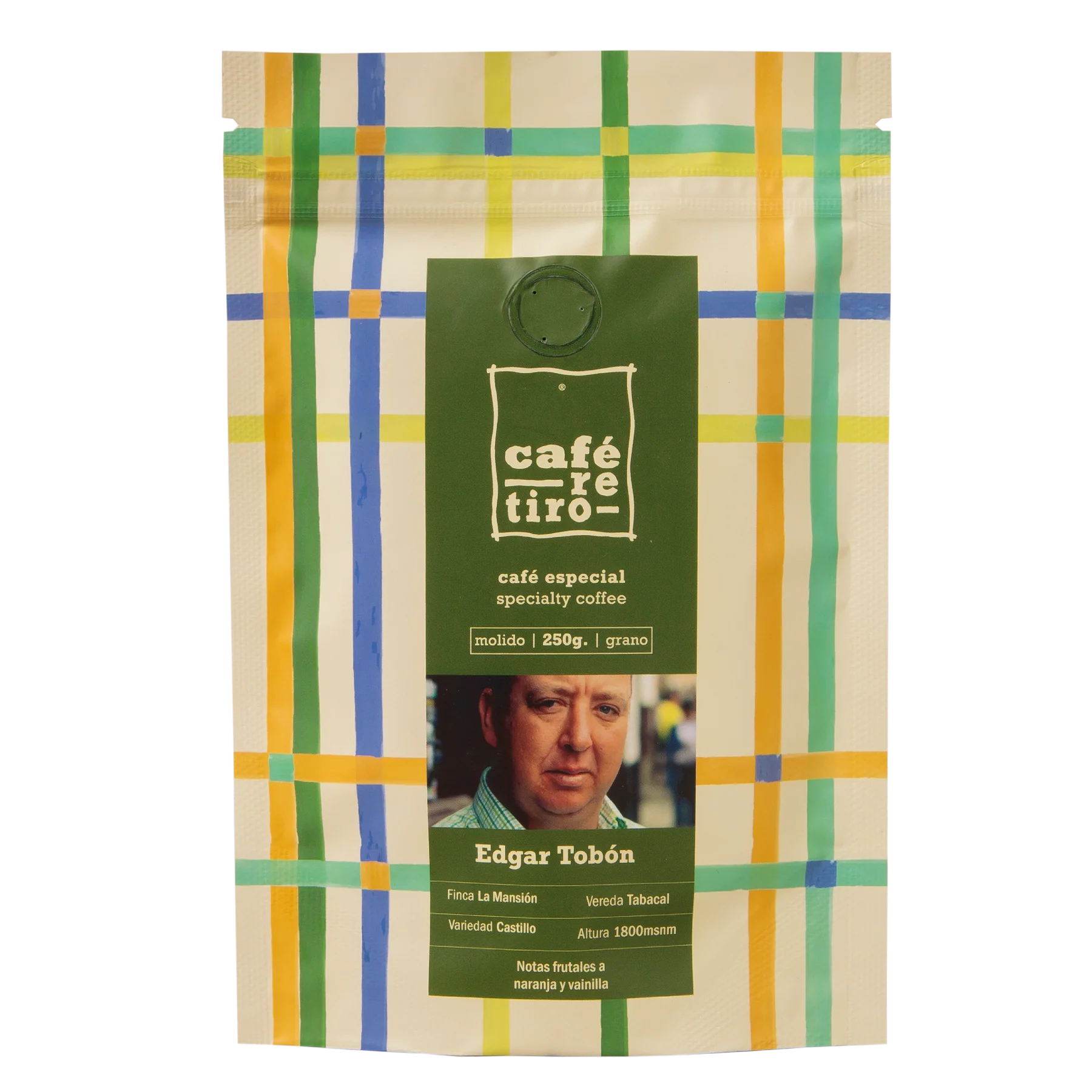 Microlote café Don Edgar Tobón 250g.