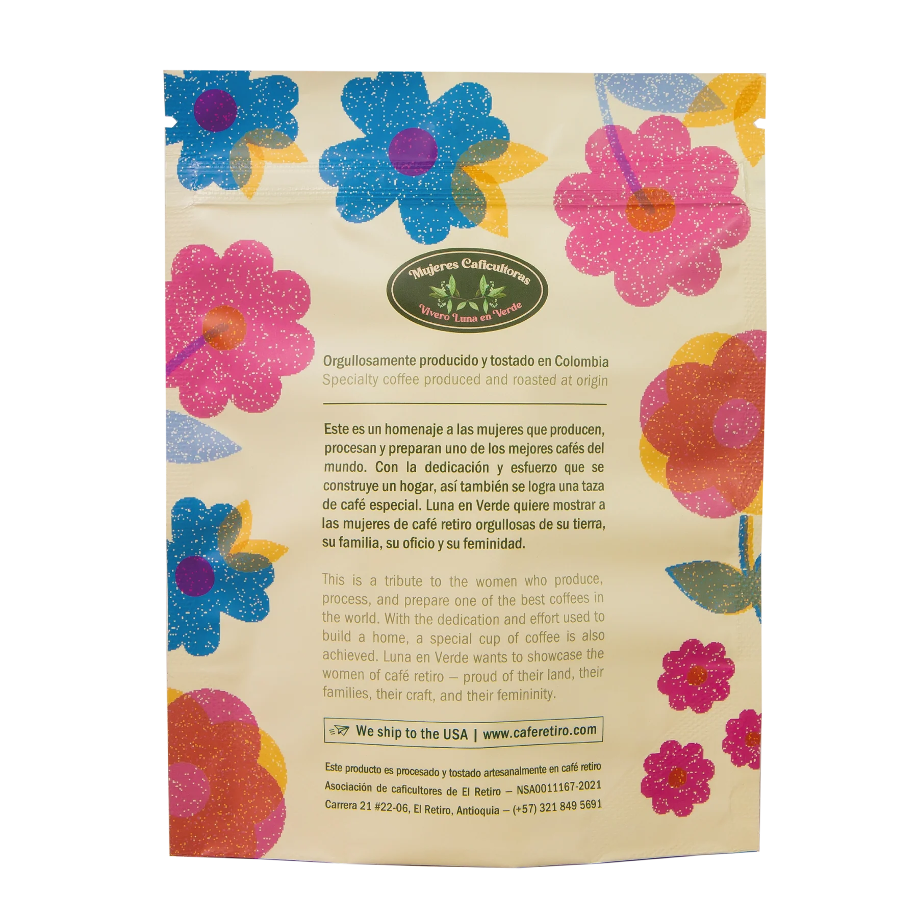 Microlote café Martha Dolly Bedoya 250g.