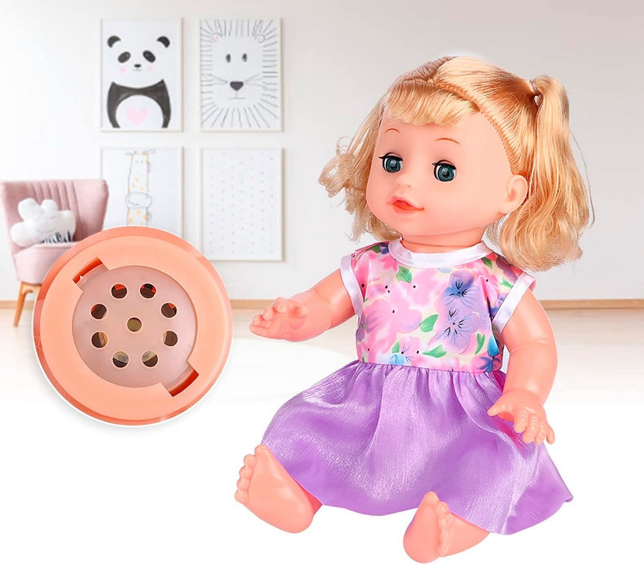 Muneco Bebe Tetero Panal Utencilios