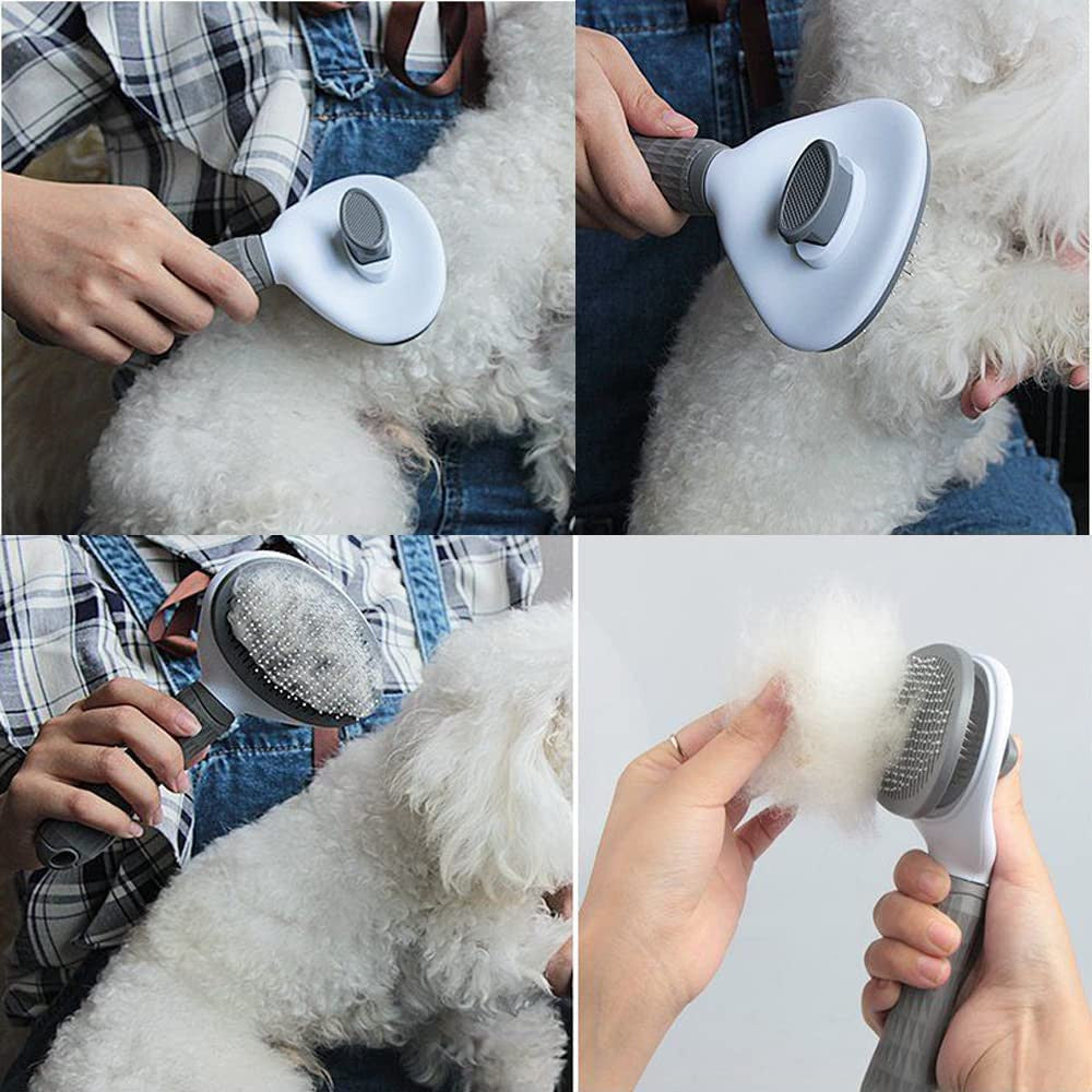 Peine para mascotas cepillo