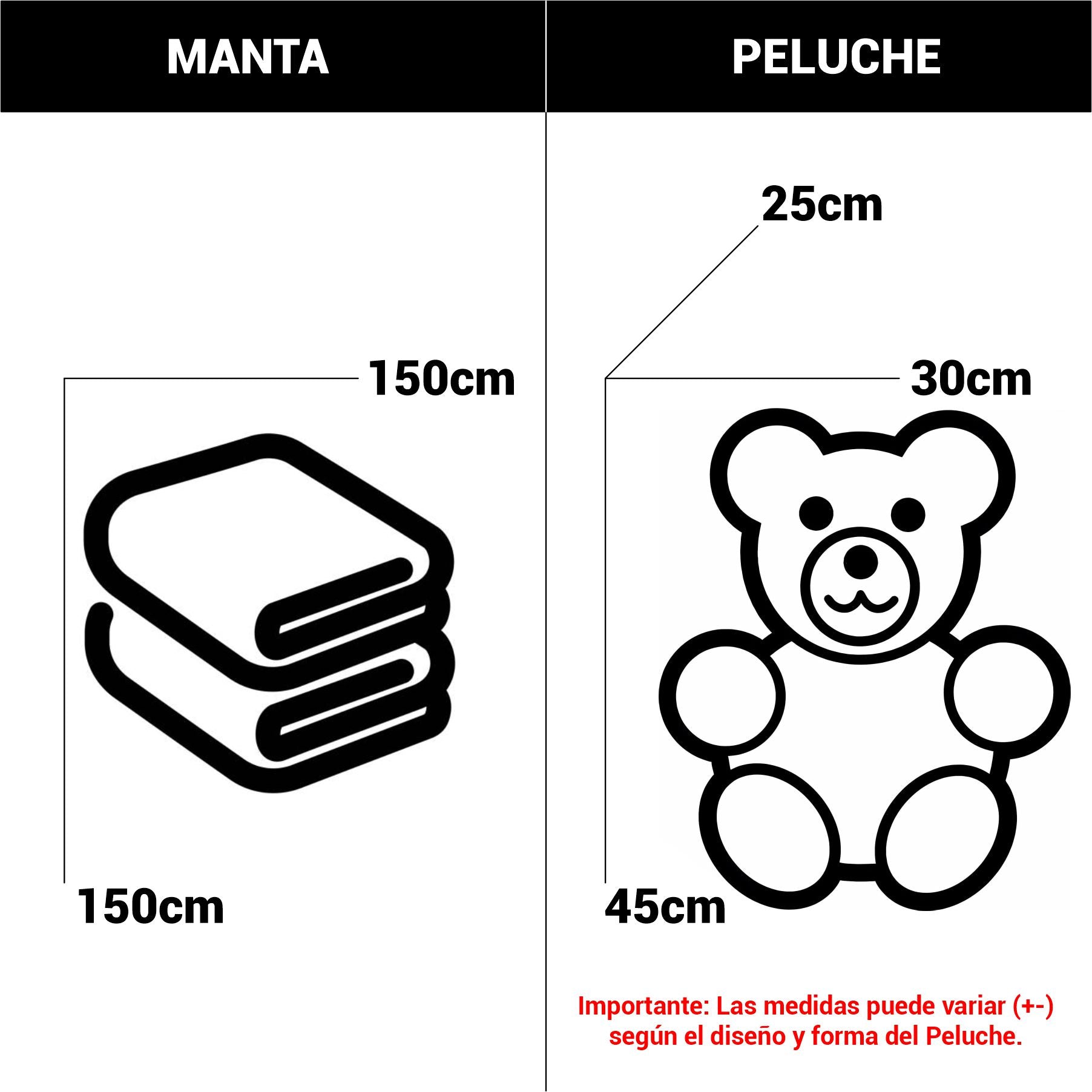 Peluche Labubu Multicolor Cobija