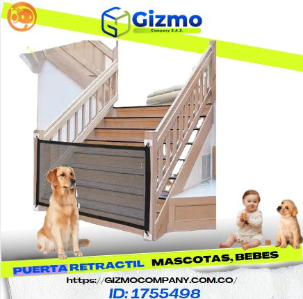 Puerta para mascotas y bebes