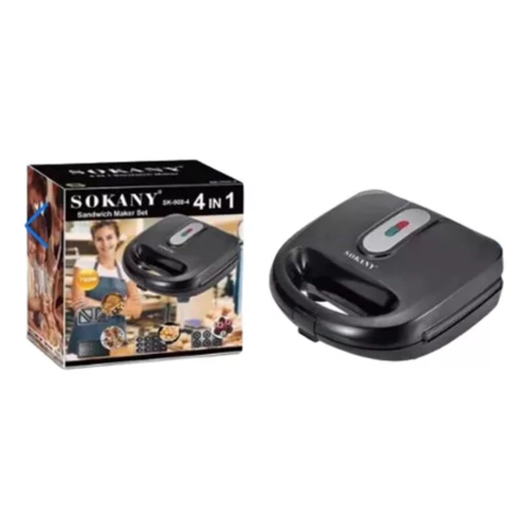 Sanduchera 4 En 1 Sokany