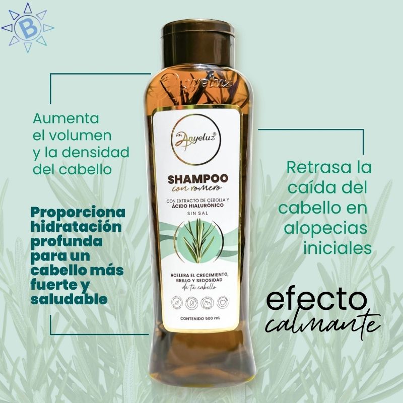 Shampoo con Romero Anyeluz 500 ml