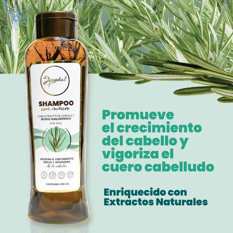 Shampoo con Romero Anyeluz 500 ml