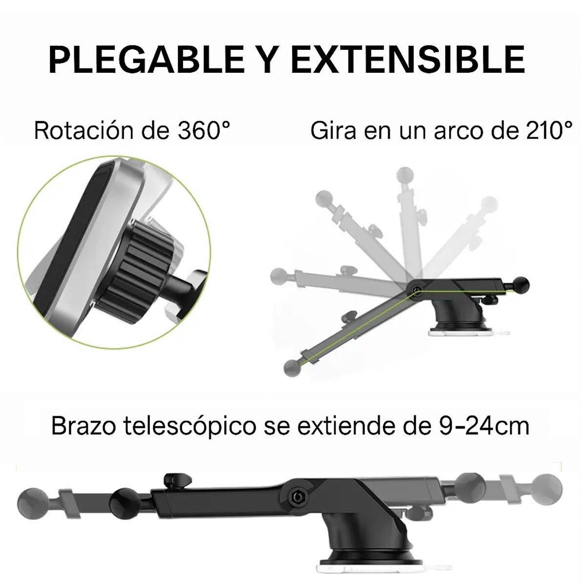 Soporte Celular Jy A19 Rosca Iman
